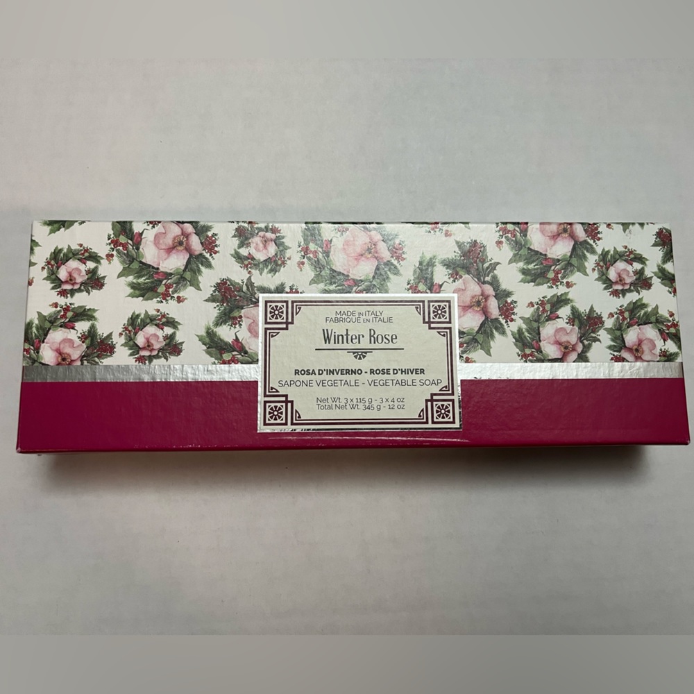 Luxury Rose Scented Italian Soaps